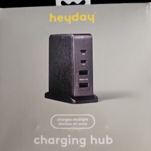 Heyday 4-Port Charging Hub Vertical -